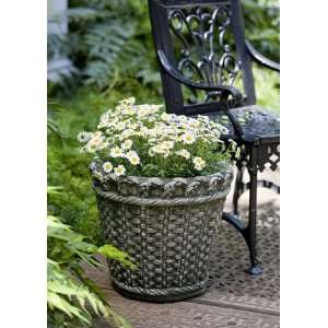  longwood basketweave planter: Patio, Lawn & Garden