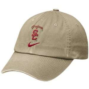   USC Trojans Khaki Heritage 86 Campus Adjustable Hat