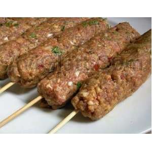 Marinated Chicken Kofta Kebabs   1.25lbs.:  Grocery 