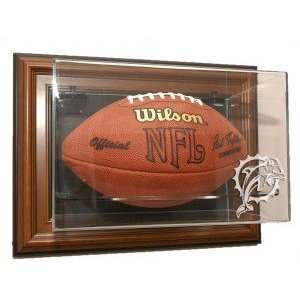  Miami Dolphins Football Case Up Display   Brown Sports 