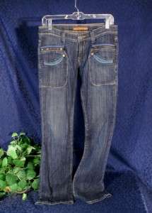 EUC Stonewashed Indigo VERTIGO Lowrise Jeans Size 28  