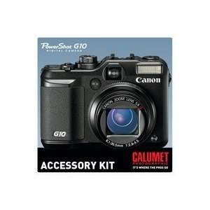  Accessory Kit with Canon PowerShot G10, Case and 8GB SD 