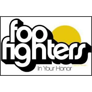  FOO FIGHTERS IN YOUR HONOR STICKER