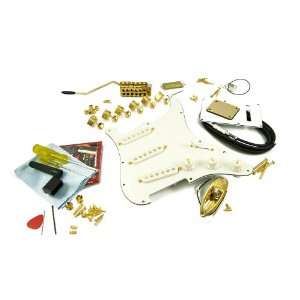  STRAT PARTS KIT GOLD: Musical Instruments