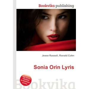  Sonia Orin Lyris Ronald Cohn Jesse Russell Books