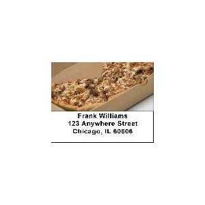 Pizza Delivered Address Labels