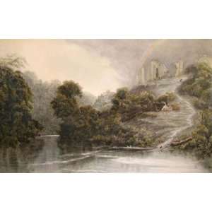  Knaresborough Castle Etching Law, David D Topographical 