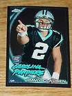2010 topps chrome rookie c130 jimmy clausen returns accepted within