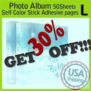 Photo Album 4 X 6 / 50 Sheet Self Stick Adhesive pages  