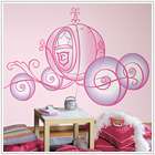 Disney Princess Carriage Giant Wall Decal with Glitter RMK1522SLM $55 