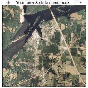   Aerial Photography Map of Osceola, Missouri 2010 MO 