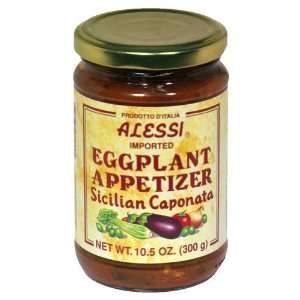  Alessi, Eggplant Caponata, 10.58 OZ (Pack of 12): Health 