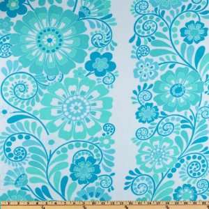   Aqua Fabric By The Yard: jennifer_paganelli: Arts, Crafts & Sewing