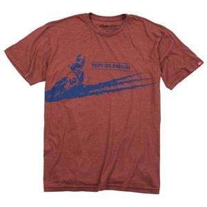    Troy Lee Designs Slider T Shirt   Medium/Heather Red: Automotive