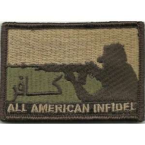  American Infidel Tactical Patch   Multitan Everything 