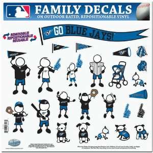  BSS   Toronto Blue Jays MLB Family Car Decal Set (Large 