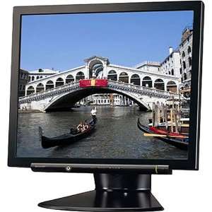   17 LCD Monitor with 2 Built In Stereo Speakers (Black): Electronics