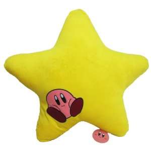 Kirby Adventure Yellow Star Cushion: Smiling Kirby 