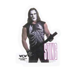  WCW   Sting Photo Decal: Automotive