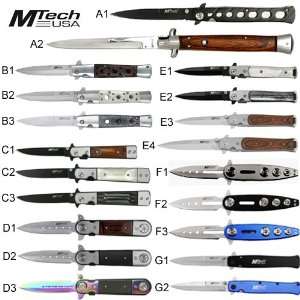  M Tech Stiletto Collection of 20 Folding Pocket Knives 