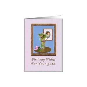   : Birthday, 94th, Still Life with Pitcher and Rose Card: Toys & Games