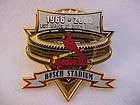 Cardinals Pin Hat Tack Lapel Pin Peter David 1966 2005 Busch Stadium 1 
