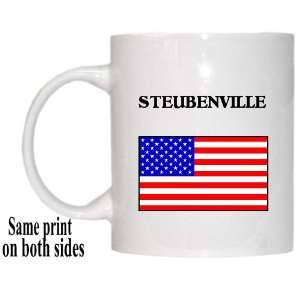  US Flag   Steubenville, Ohio (OH) Mug 