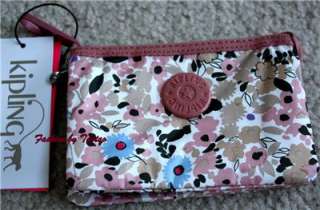 NWT Kipling Creativity Small Pouch Ditzy Floral  