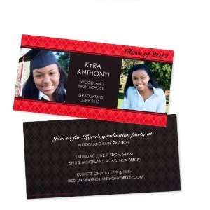  Class of 2012 Graduation Personalized Announcements 