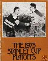 1975 Islanders vs Flyers Stanley Cup Playoffs Program  