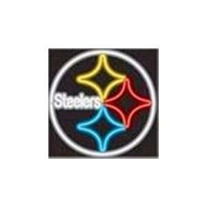  NFL Pittsburgh Steelers Logo Neon Lighted Sign: Sports 