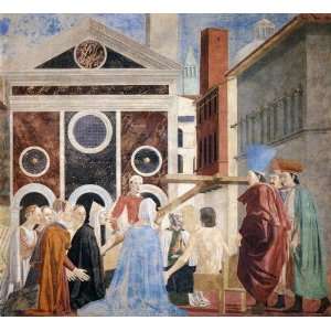  Hand Made Oil Reproduction   Piero della Francesca   32 x 