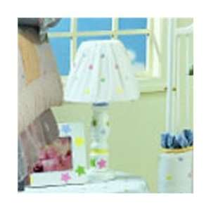  Pastel Star   Lamp With Shade Baby