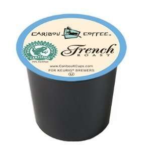 Caribou French Roast (24 K cups) Keurig Grocery & Gourmet Food