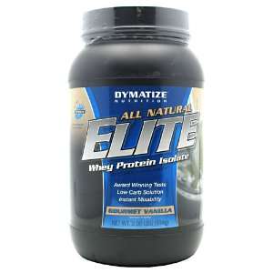  Dymatize Elite Natural Protein Vanilla 2lb Health 