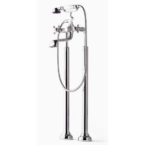    09 Two Hole Bath Mixer With Stand Pipes In Durab: Home Improvement