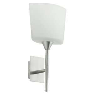   Matte Nickel Cavalla 1 Light Wall Sconce from the Cavalla Collection