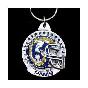    St. Louis Rams NFL Pewter Helmet Key Ring: Sports & Outdoors