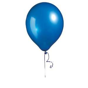  11 Inch Latex Balloons Metallic Blue Package of 24 Toys & Games