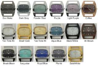 WHOLESALE LOT OF 24 LARGE SOLID BAR WATCH FACES  
