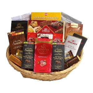   International Chocolates From Around the World Holiday Gift Basket