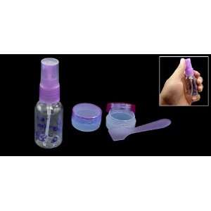    Girls Travel Make Up Case Container Spray Bottle Set Beauty