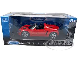 2001 OPEL SPEEDSTER RED 1:18 DIECAST MODEL CAR  