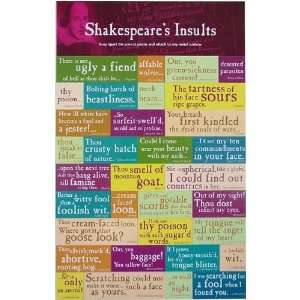   Set of Magnets with Shakespeare Insults:  Kitchen & Dining