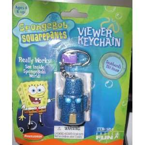    Spongebob Squarepants Tiki House Viewer Keychain: Toys & Games
