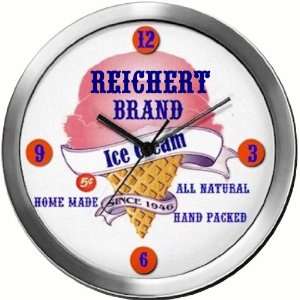  REICHERT 14 Inch Ice Cream Metal Clock Quartz Movement 