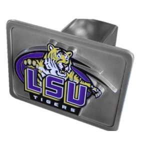 LSU Tigers Trailer Hitch Cover:  Sports & Outdoors