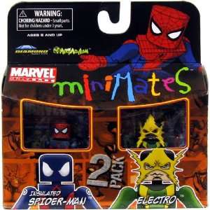  Marvel Minimates S. 30 Insulated SpiderMan & Electro Toys 