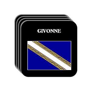  Champagne Ardenne   GIVONNE Set of 4 Mini Mousepad 