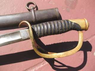 CIVIL WAR M1860 CAVALRY SABER, SWORD, made in 1865  